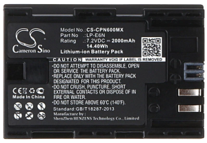 батарея (sin/can, 2.0ач, 7.4в, li-ion) cs в интернет-магазине vion.su