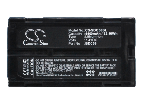 батарея (top/sok, 4.4ач, 7.4в, li-ion) cs-sdc58sl в интернет-магазине vion.su